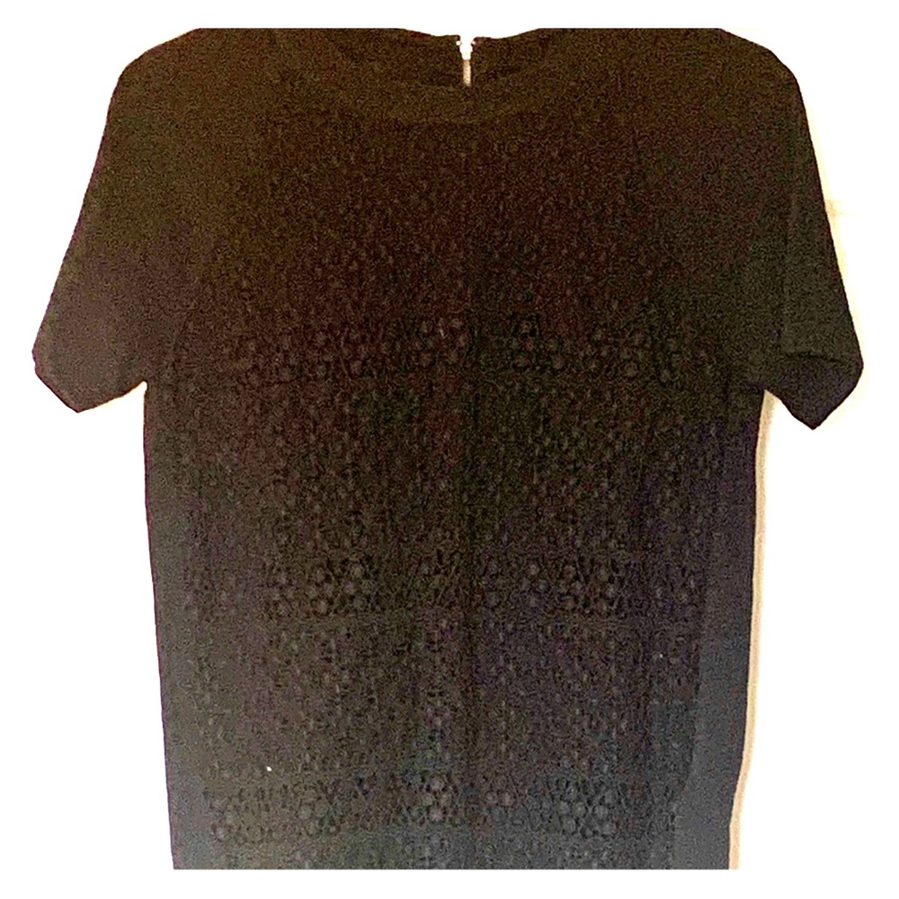 Brocade front/ zip back